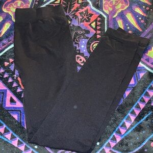 No Boundaries Black Nylon Leggings